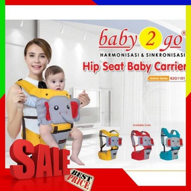 Gendongan bayi hip seat duduk baby 2 go