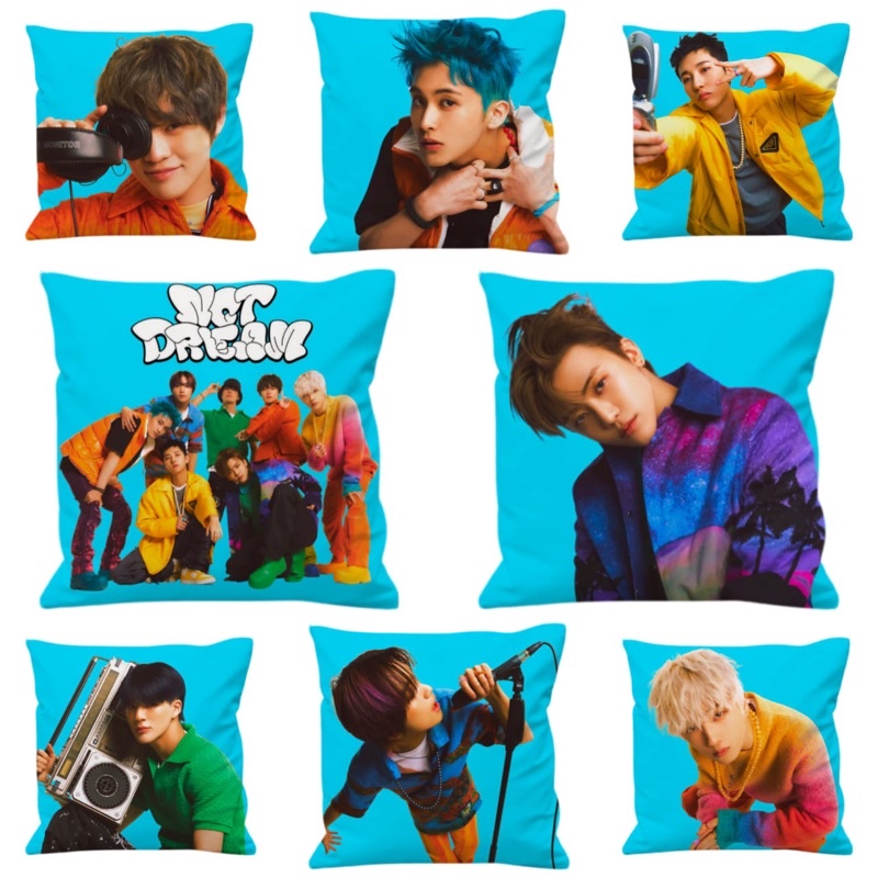 Bantal foto KPOP full member NCT, BlackPink, ENhaypen, TXT, Twice, IU, Astro, EXO