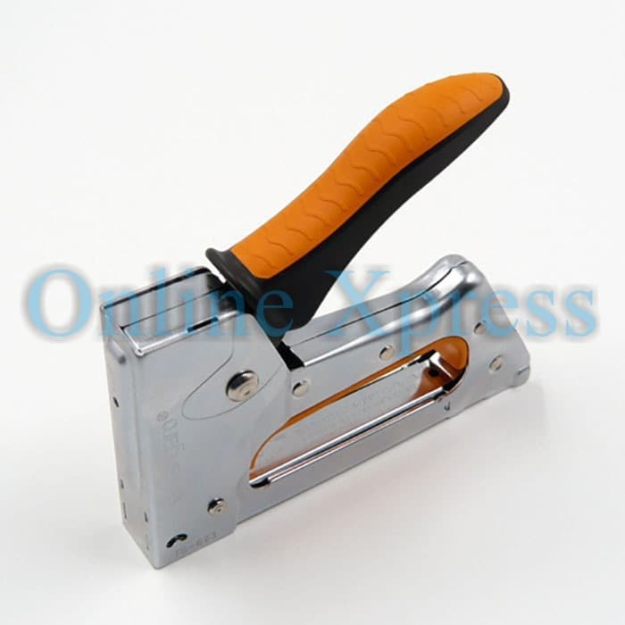 

Alat staples tembak jok kulit/stapler kayu/ Guntacker Kangaro TS 623