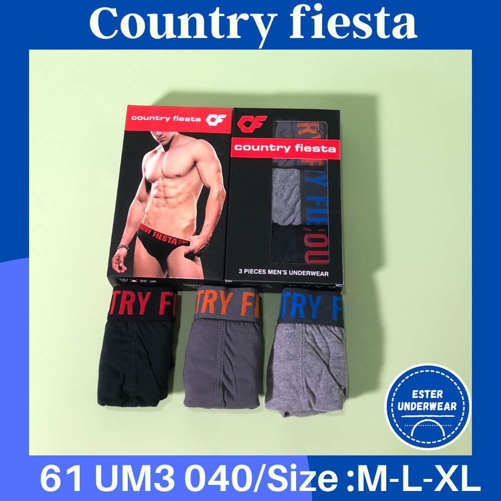 Celana Dalam COUNTRY FIESTA CF 040 ISI-3 Pcs