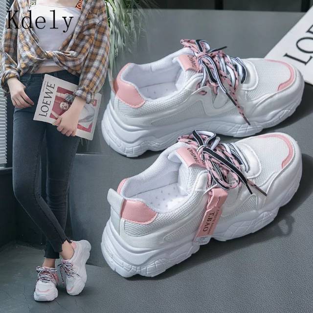 Sepatu wanita T BAO JINTU  Putih pink hitam