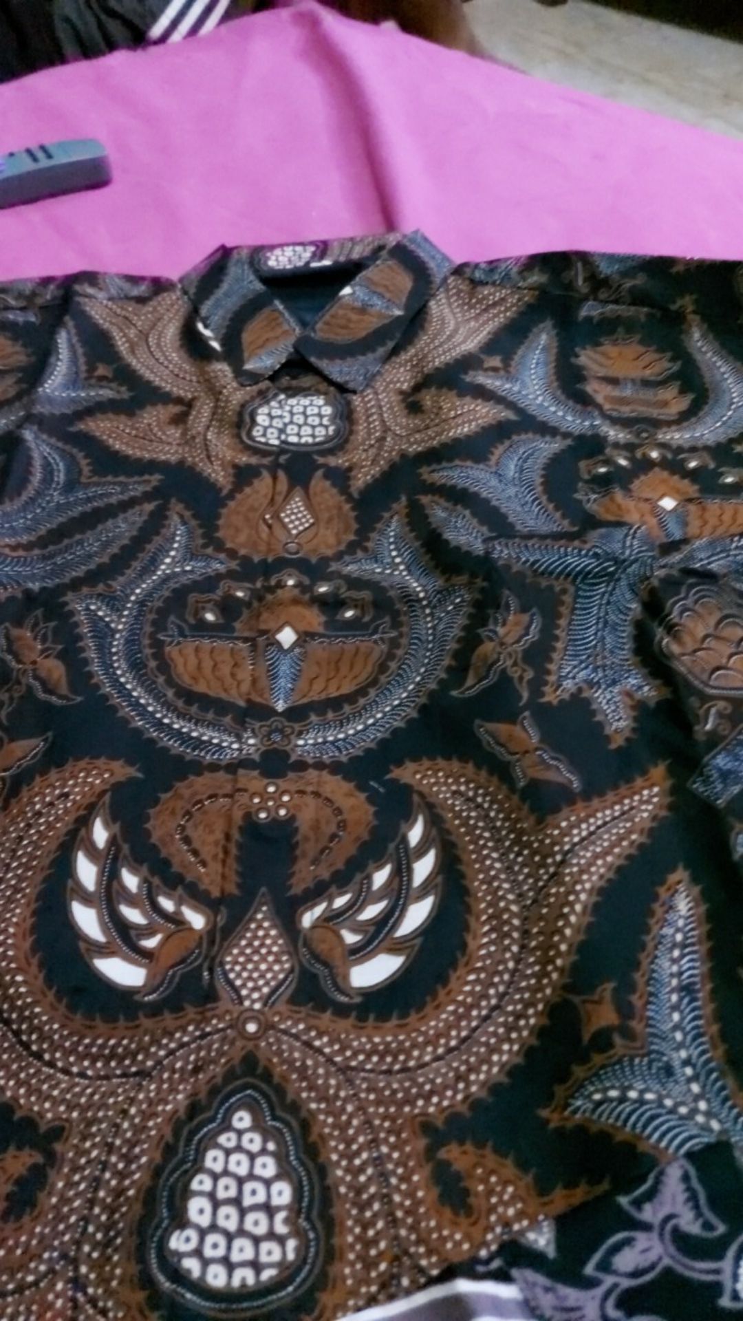 Prabu Wijaya Kemeja Batik Pria Atasan Batik Baju Batik Pria Lengan Panjang Batik Modern By Gba