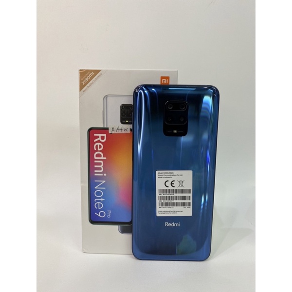 Redmi Note 9 Pro 8/128GB Fullset Mulus Second