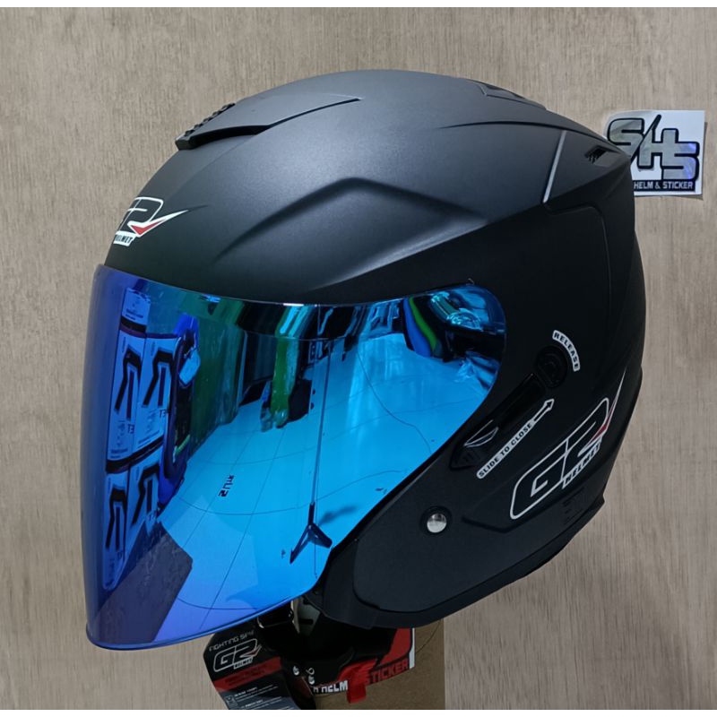 HELM G2 OPTIMAX SOLID DOUBLE VISOR