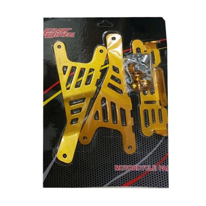 BREKET PLAT NOMOR DEPAN SET FUL CNC FASTBIKES NMAX LEXI AEROX 155 XMAX motor