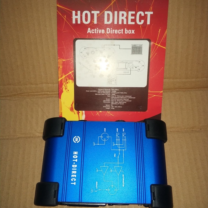 DI Box Leem Aktif Hot Direct Active Direct Box