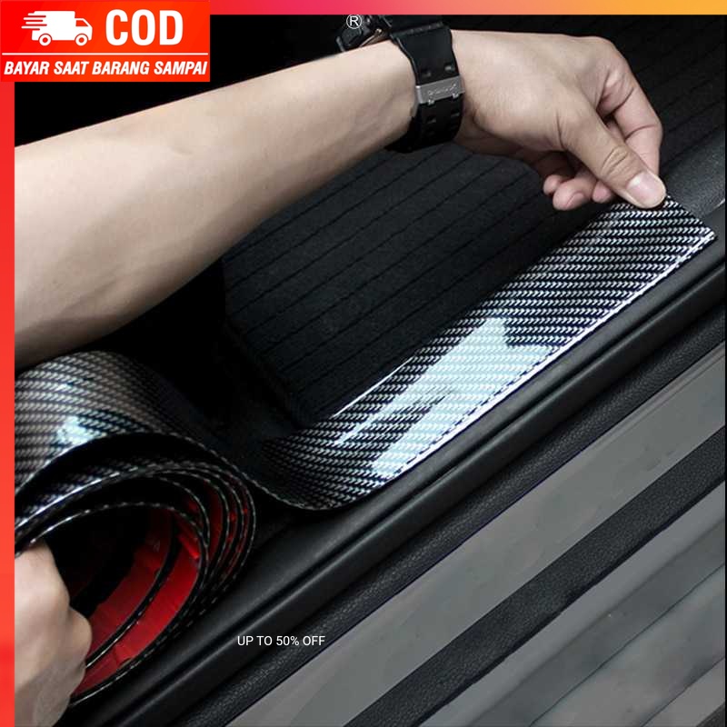 (100% BARANG ORI) Stiker Vinyl Carbon Fiber Mobil 5 x 250 CM - C38404