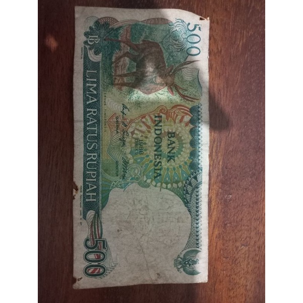 Uang Kertas Rp.500,- 1988