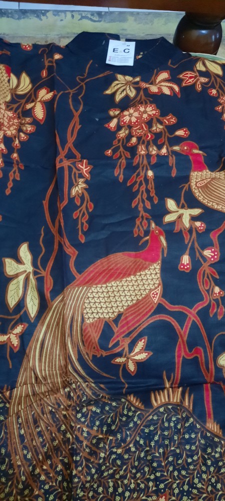 Batik Wanita Tunik Bangau Lengan Panjang - Atasan Batik Wanita - S-m-l-xl-xxl-3l-4l-5l