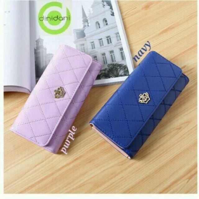 Dompet cantik dompet wanita dompet lipat panjang model kekinian