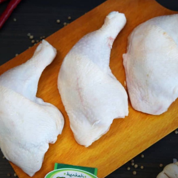 BERKAH Chicken Organik Paha Ayam 1 Kg Halal