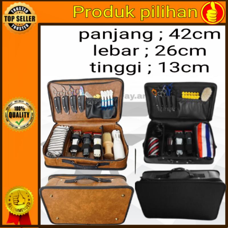 TAS KOPER BARBERSHOP SALON ALAT PANGKAS RAMBUT