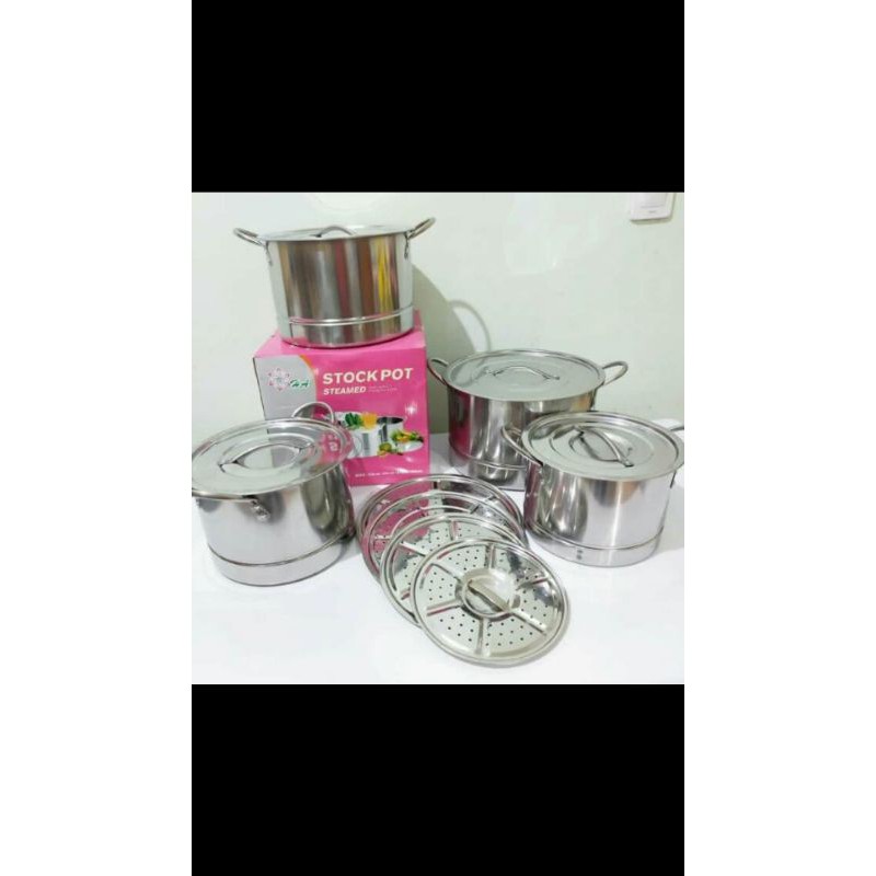 stock pot steamer
