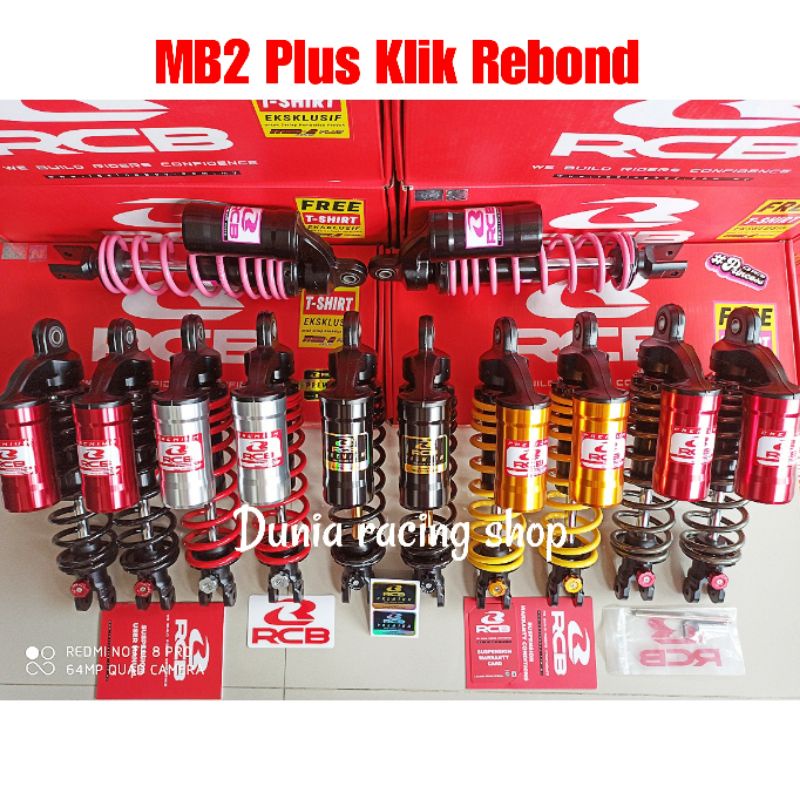 Shock RCB VS Premium Black Series Nmax old PCX AEROX 155 ADV XMAX Nmax New AEROX New PCX 160 305MM 330MM 360MM stelan Klik Rebond Original RCB