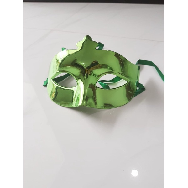 Topeng Pesta Party Mask Topeng Pria Halloween Topeng Wanita - Polos