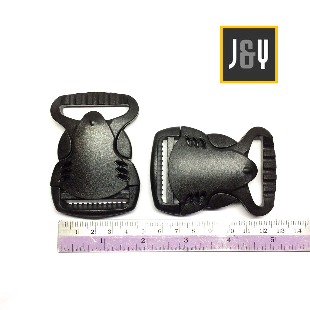Kunci sodok tas bahan plastik buckle acetal 3.8 cm per 1 pcs acetal