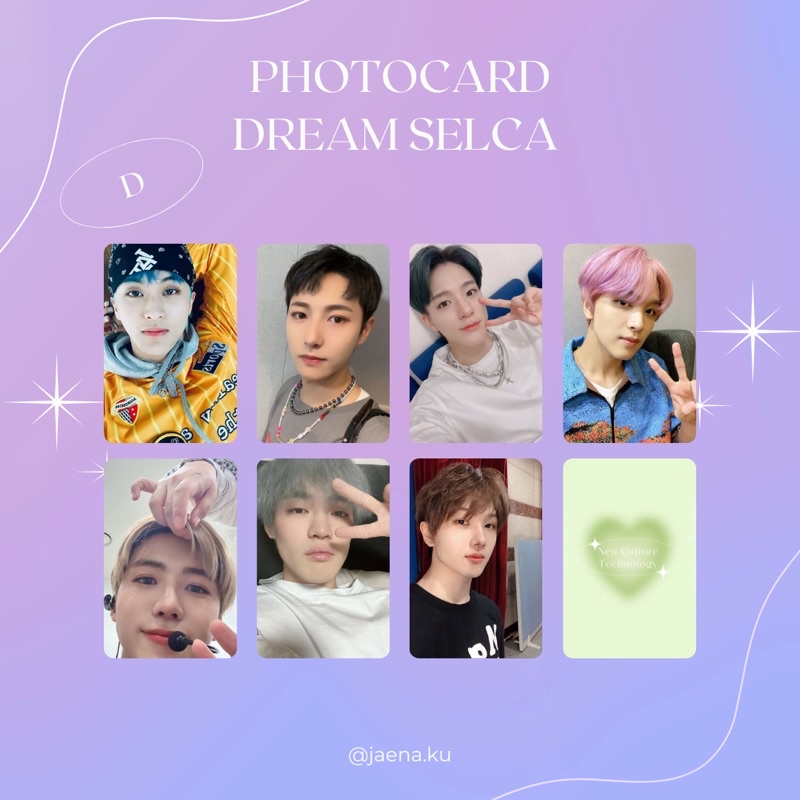 [NCT DREAM] PHOTOCARD NCT DREAM SELCA #2 ‼️BACA DESKRIPSI‼️