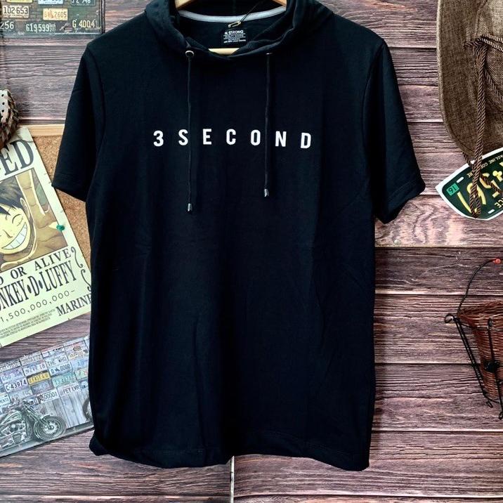 Big Sale - kaos hodie pria 3 second size M l xl kaos hodie kaos pria Kaos kupluk kaos 3 second hodie