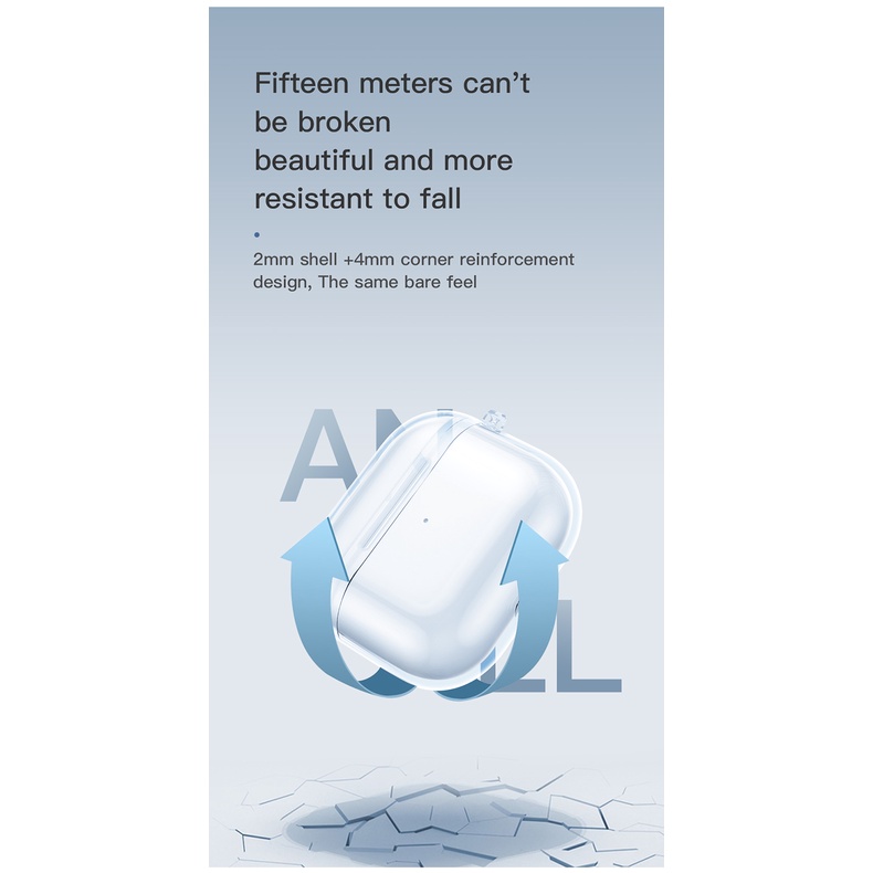 TOTU Casing Airpods 3 Case Protector for Airpods 1/2/3 TWS TPU