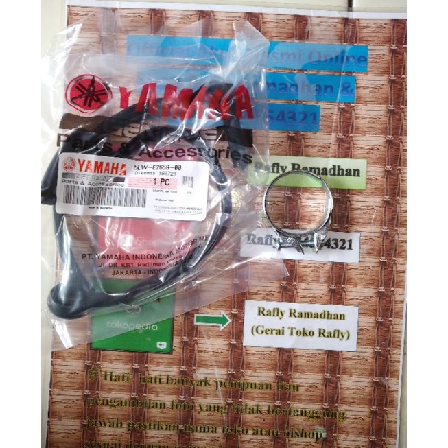 karet damper kipas plus klem karbu mio sporty smile soul fino karbu nouvo