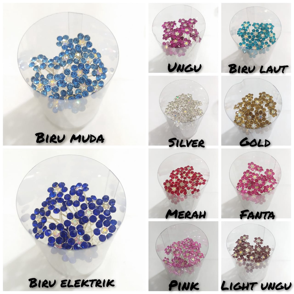 Tusuk Konde Aneka Motif Dan Warna - Tusuk Sanggul - Hairpin Colorfull - Hiasan Rambut