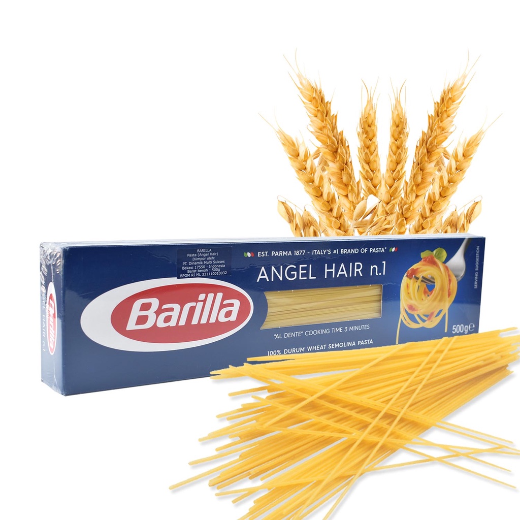 

Barilla Angel Hair 500 Gram | Pasta Spaghetti | Product of Italy