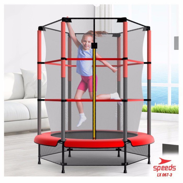 Jual Trampolin Lompat Untuk Anak anak mainan jump kids Speeds Grosir Berkualitas