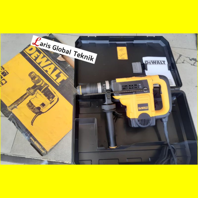 Mesin bor beton jack hammer 3 mode rotary hammer D25481 DEWALT D25481K
