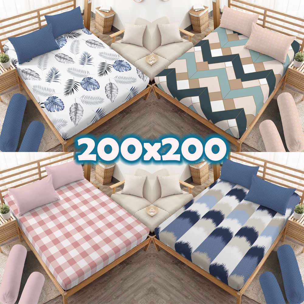 SPREI 200X200 TINGGI 30CM KINTAKUN D'LUXE SUPER KING
