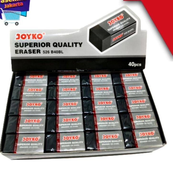 

ぁ Penghapus pensil Joyko superior Quality Eraser 526 B40BL grosir isi 40pcs ➹