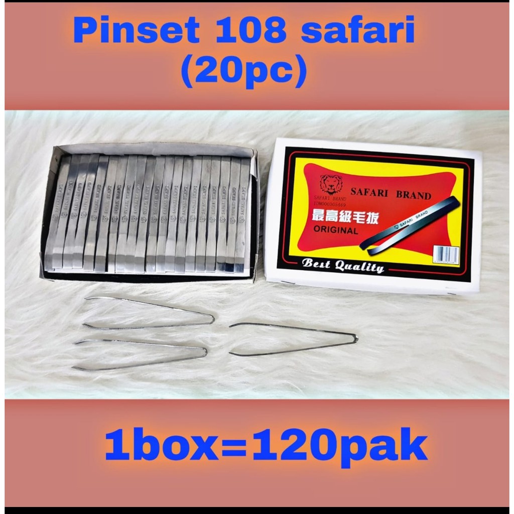 

pinset stainless safari bagus satuan japan quality