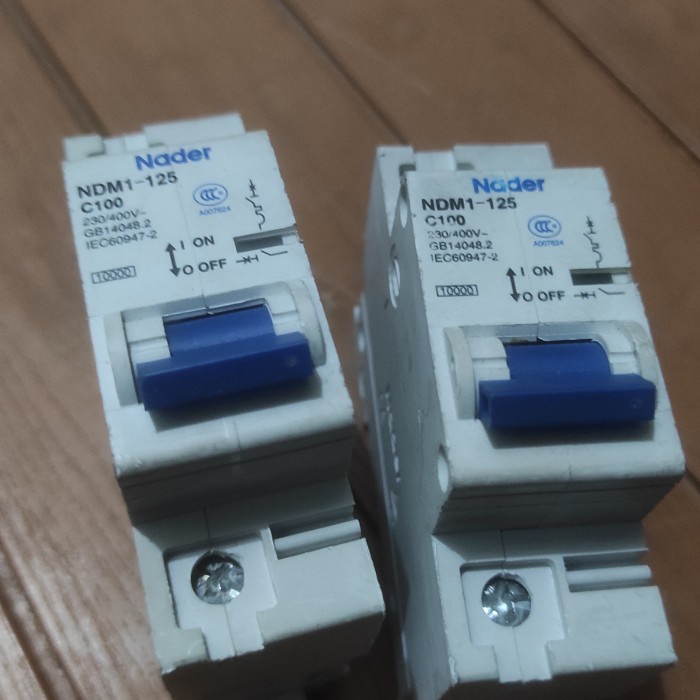 MCB DC Nader 100A 80V