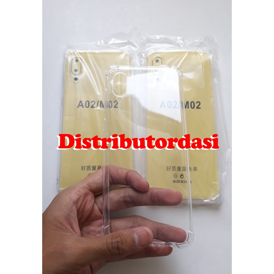 anticrack SOFTCASE CASE TPU SILIKON CASING samsung a02 ready stok