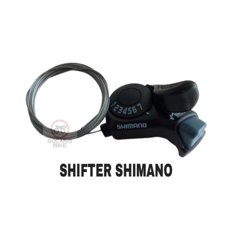 Shifter Operan Shimano TX 30 7speed Original ( kanan saja)