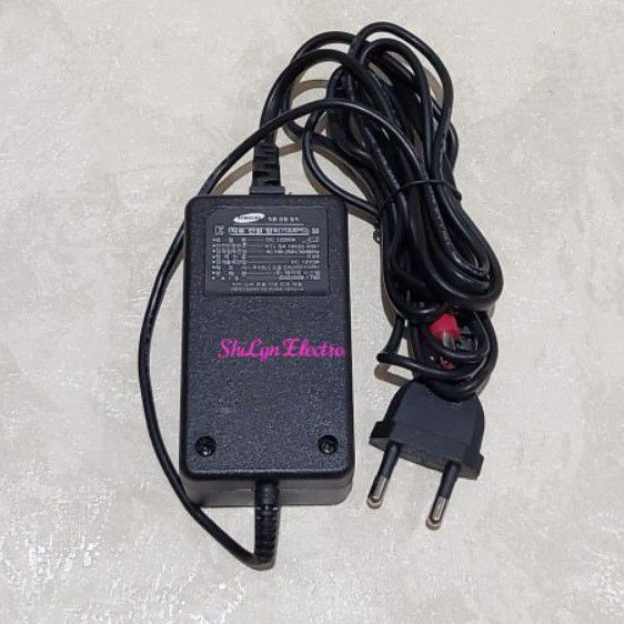 ADAPTOR 3A 12V SAMSUNG OVAL HITAM KOREA ORIGINAL