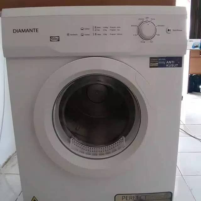 Mesin pengering drayer laundry diamante digital 10,5 kg , dengan GAS- BERGARANSI