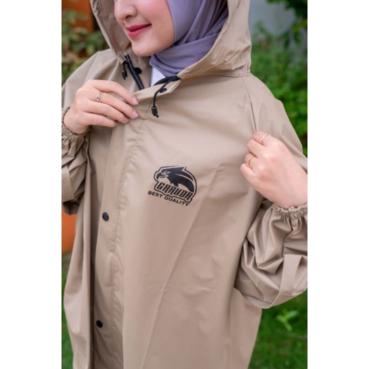 JAS HUJAN BY GARUDA SETELAN JAKET CELANA PRIA DAN WANITA BAHAN TEBAL PVC 0,25TAHAN AIR HUJAN