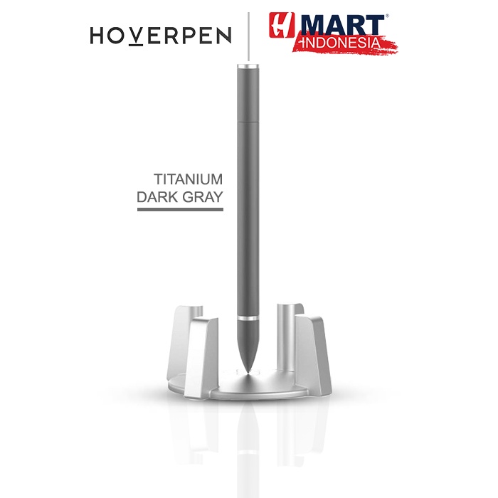 

Hoverpen Bolpen Premium Melayang Titanium Dark Gray Color