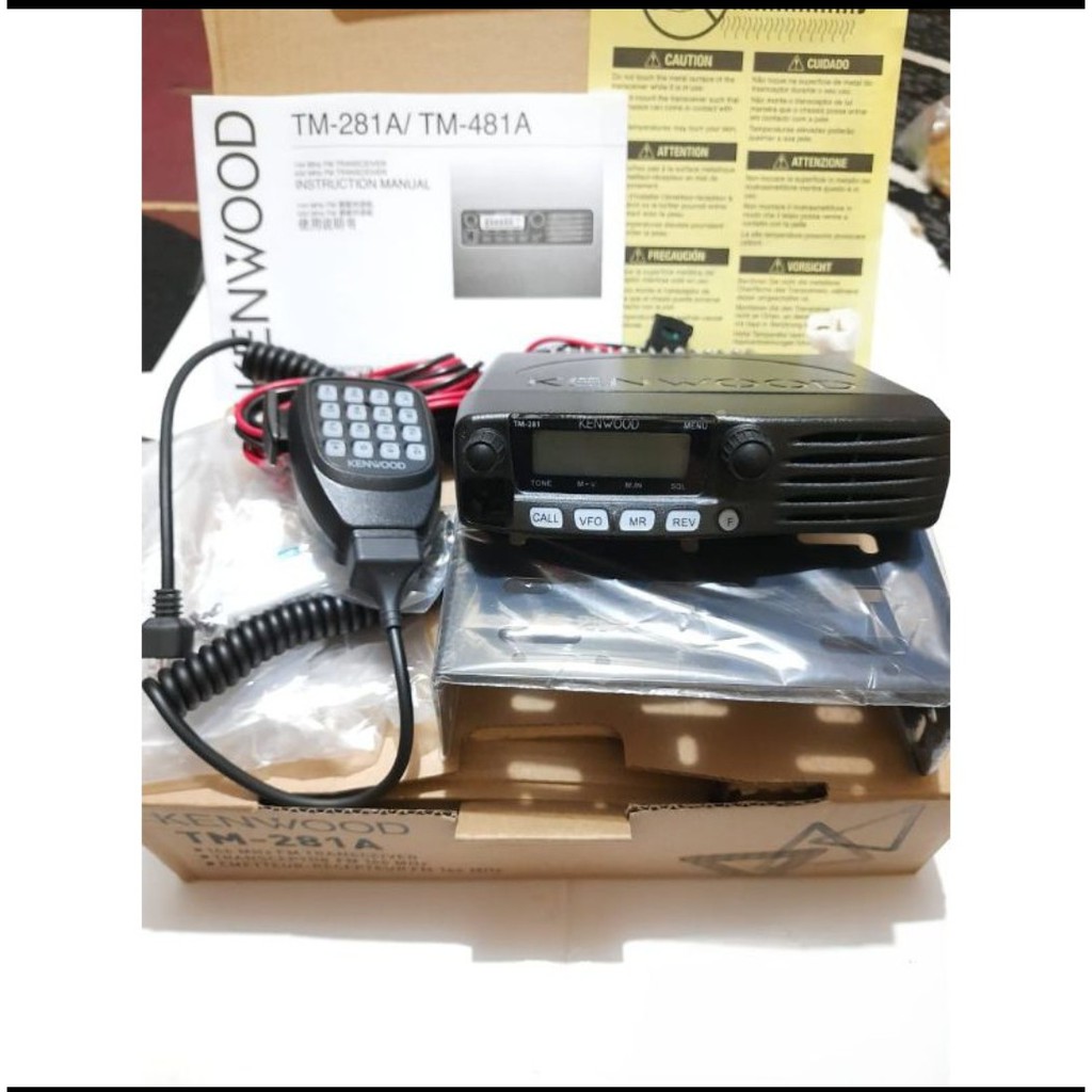 Jual RADIO RIG KENWOOD TM 281 A Shopee Indonesia