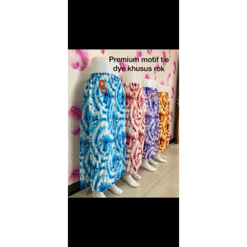 ROK PLISKET MOTIF TIE DIE MAYUNG PREMIUM ROK PLISKET MAYUNG WANITA