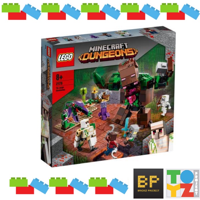 LEGO MINECRAFT 21176  The Jungle Abomination