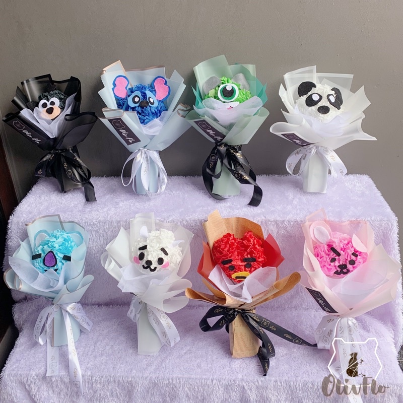 BUKET KARAKTER, BUKET BTS