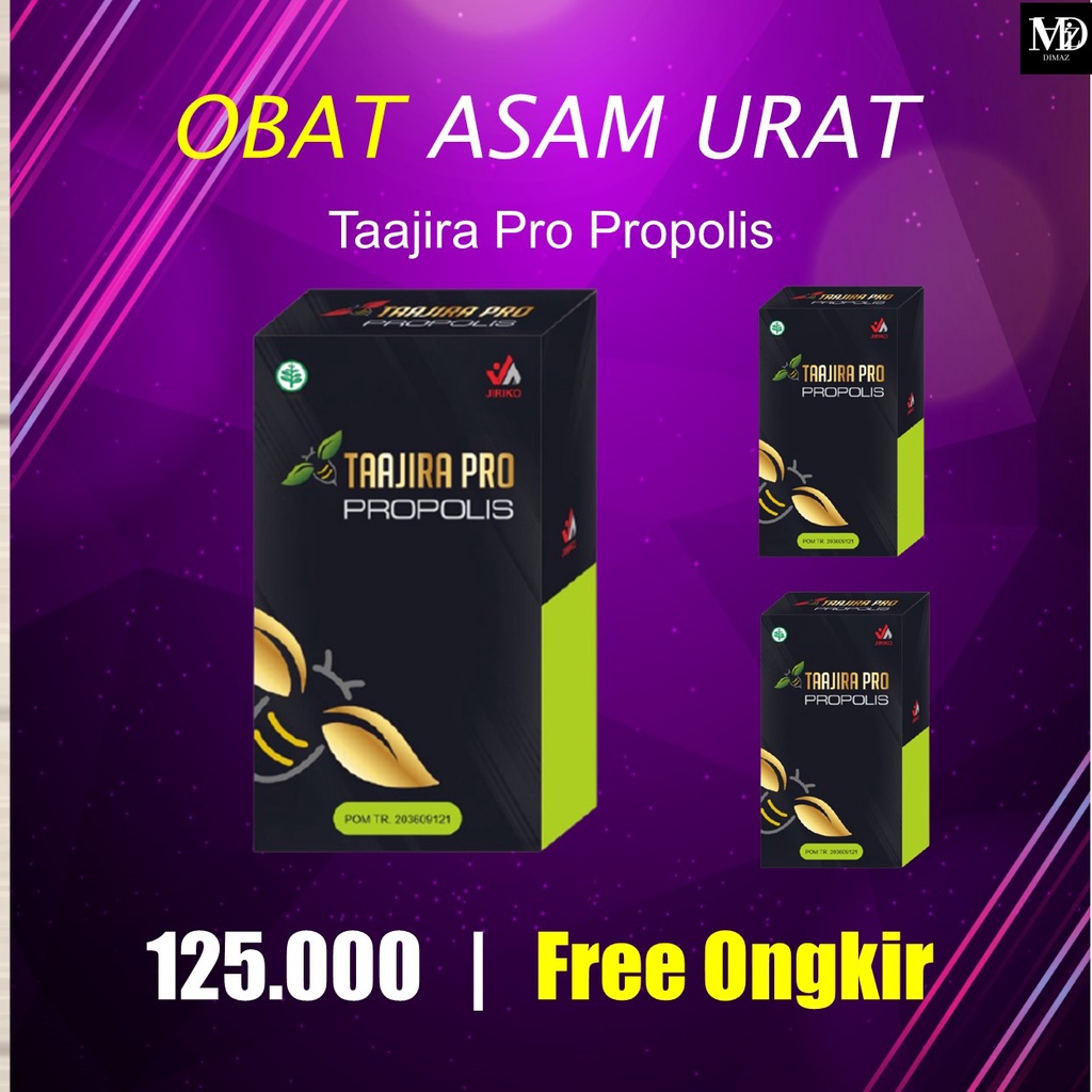COD TAAJIRA PRO PROPOLIS OBAT ASAM URAT OBAT HERBAL ASAM URAT