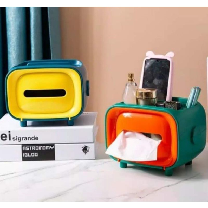 Box Tisu Model TV / Kotak Tisu TV/ Kotak Tisu Plastik/ Box Tisu Unik