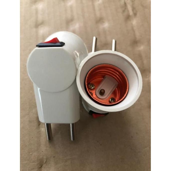 Hemat Promo Fitting Lampu Colok Saklar Murah Meriah Praktis Dan Aman Berkualitas