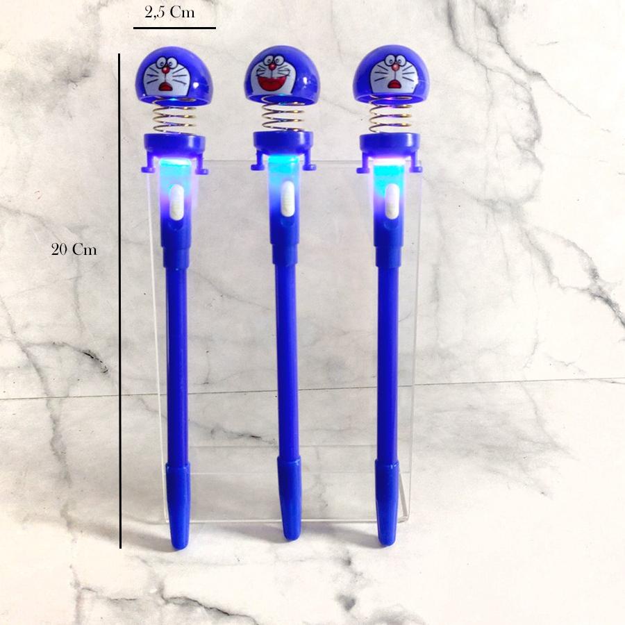 

❄️MALL 12pcs Pulpen gel Lampu+peer Doraemon A-9035 / 1pack pulpen gel fancy