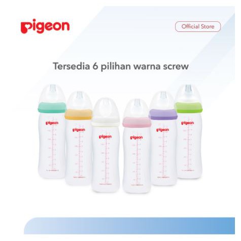 BOTOL PP WIDE NECK 330ML PIGEON PR010399 / BOTOL SUSU PIGEON