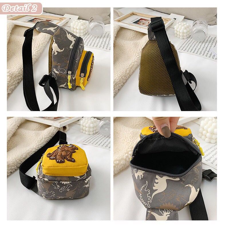 Waistbag Minecraft/Shoulder bag Minecraft/tasslempang/tasslempangDino