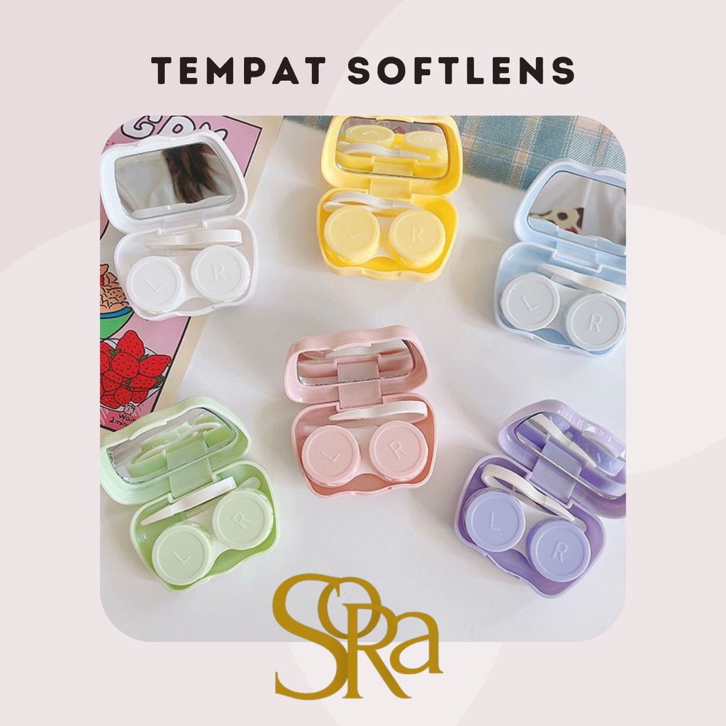 Tempat soflens mini / tempat softlens travelling / tempat softens estetik