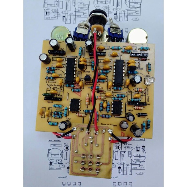 KIT EFEK GITAR DELAY TIME TO DREAM